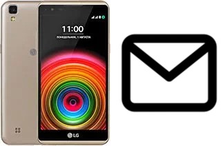 Configurar correo en LG X power