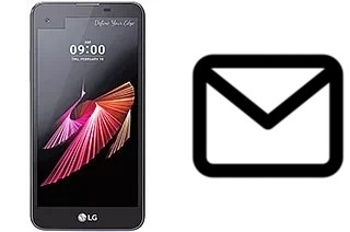 Configurar correo en LG X screen