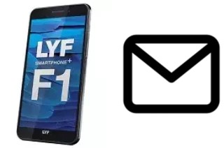 Configurar correo en Lyf F1