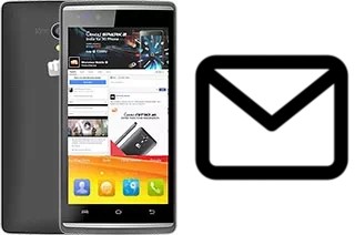 Configurar correo en Micromax Canvas Fire 4G Q411