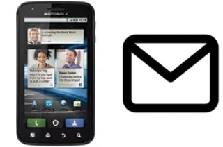 Configurar correo en Motorola ATRIX