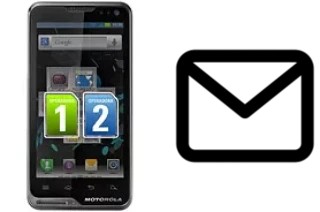Configurar correo en Motorola ATRIX TV XT687