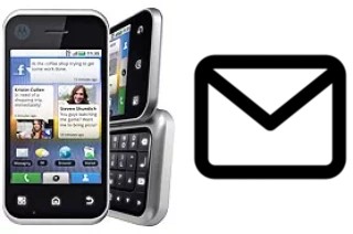 Configurar correo en Motorola BACKFLIP