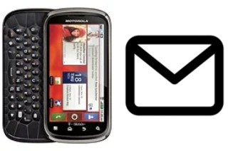 Configurar correo en Motorola Cliq 2