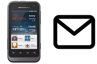 Configurar correo en Motorola Defy Mini XT320