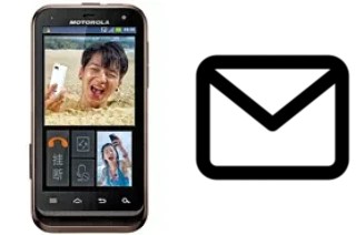 Configurar correo en Motorola DEFY XT535