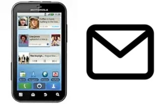 Configurar correo en Motorola DEFY