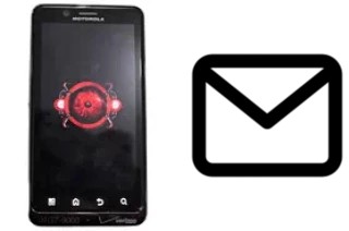 Configurar correo en Motorola Droid Bionic Targa