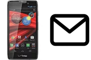 Configurar correo en Motorola DROID RAZR MAXX HD