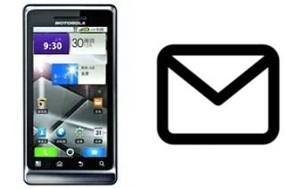 Configurar correo en Motorola MILESTONE 2 ME722