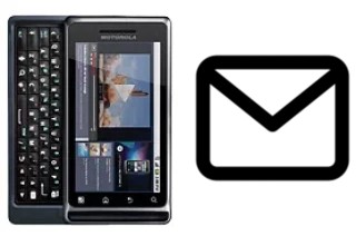 Configurar correo en Motorola MILESTONE 2