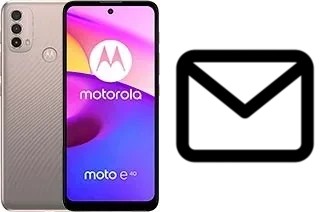 Configurar correo en Motorola Moto E40