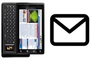 Configurar correo en Motorola MOTO XT702