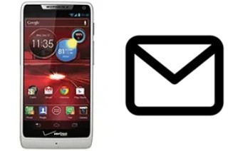 Configurar correo en Motorola DROID RAZR M