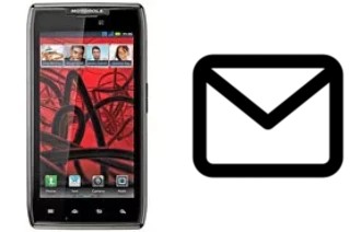 Configurar correo en Motorola RAZR MAXX