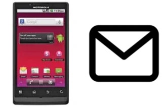 Configurar correo en Motorola Triumph