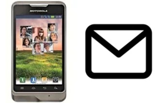 Configurar correo en Motorola XT390