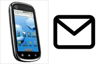 Configurar correo en Motorola XT800 ZHISHANG