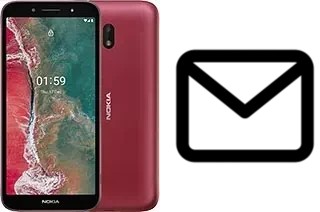 Configurar correo en Nokia C1 Plus