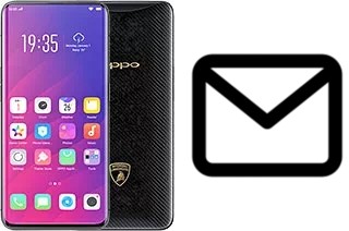 Configurar correo en Oppo Find X Lamborghini Edition