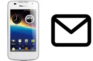 Configurar correo en Philips W6350