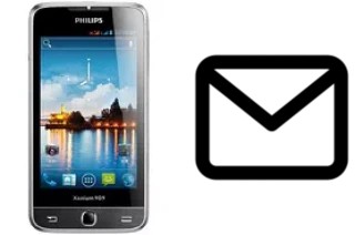 Configurar correo en Philips W736