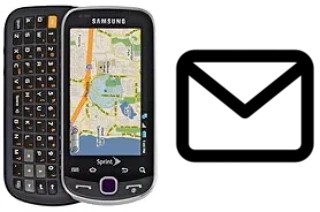 Configurar correo en Samsung Intercept