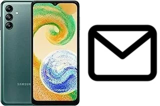 Configurar correo en Samsung Galaxy A04s