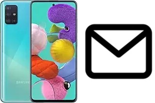 Configurar correo en Samsung Galaxy A71