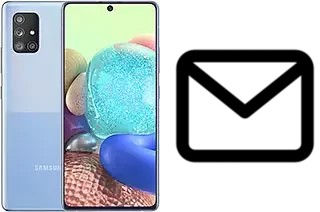 Configurar correo en Samsung Galaxy A Quantum