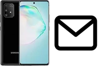 Configurar correo en Samsung Galaxy A91