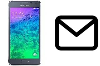 Configurar correo en Samsung Galaxy Alpha