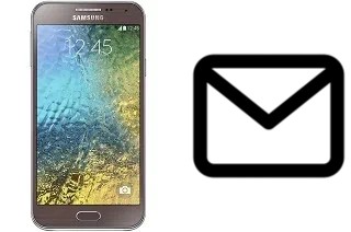 Configurar correo en Samsung Galaxy E5