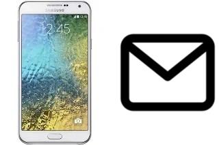 Configurar correo en Samsung Galaxy E7