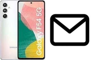 Configurar correo en Samsung Galaxy F54