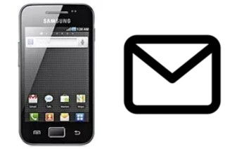 Configurar correo en Samsung Galaxy Ace S5830