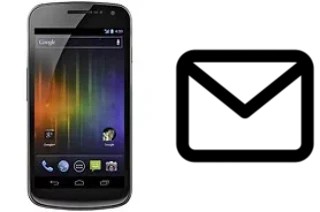 Configurar correo en Samsung Galaxy Nexus I9250