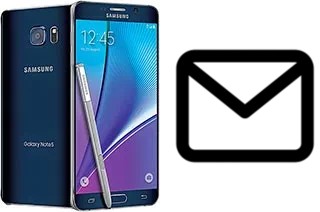 Configurar correo en Samsung Galaxy Note5 (USA)