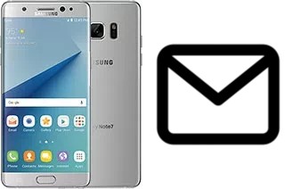 Configurar correo en Samsung Galaxy Note7 (USA)