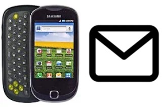 Configurar correo en Samsung Galaxy Q T589R