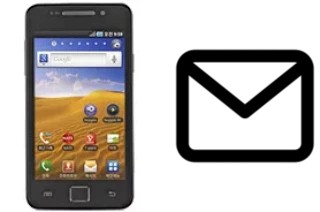 Configurar correo en Samsung M190S Galaxy S Hoppin