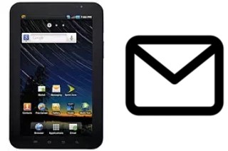 Configurar correo en Samsung Galaxy Tab CDMA P100