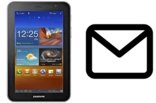 Configurar correo en Samsung P6200 Galaxy Tab 7.0 Plus