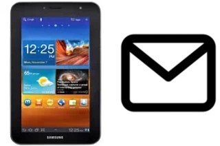 Configurar correo en Samsung P6210 Galaxy Tab 7.0 Plus