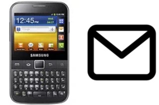 Configurar correo en Samsung Galaxy Y Pro B5510