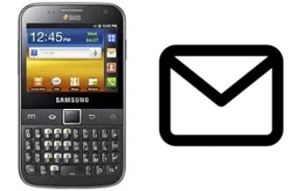 Configurar correo en Samsung Galaxy Y Pro Duos B5512