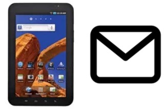 Configurar correo en Samsung P1010 Galaxy Tab Wi-Fi