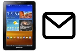 Configurar correo en Samsung P6810 Galaxy Tab 7.7