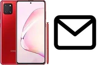 Configurar correo en Samsung Galaxy Note10 Lite