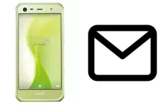 Configurar correo en Sharp Aquos Xx3 mini